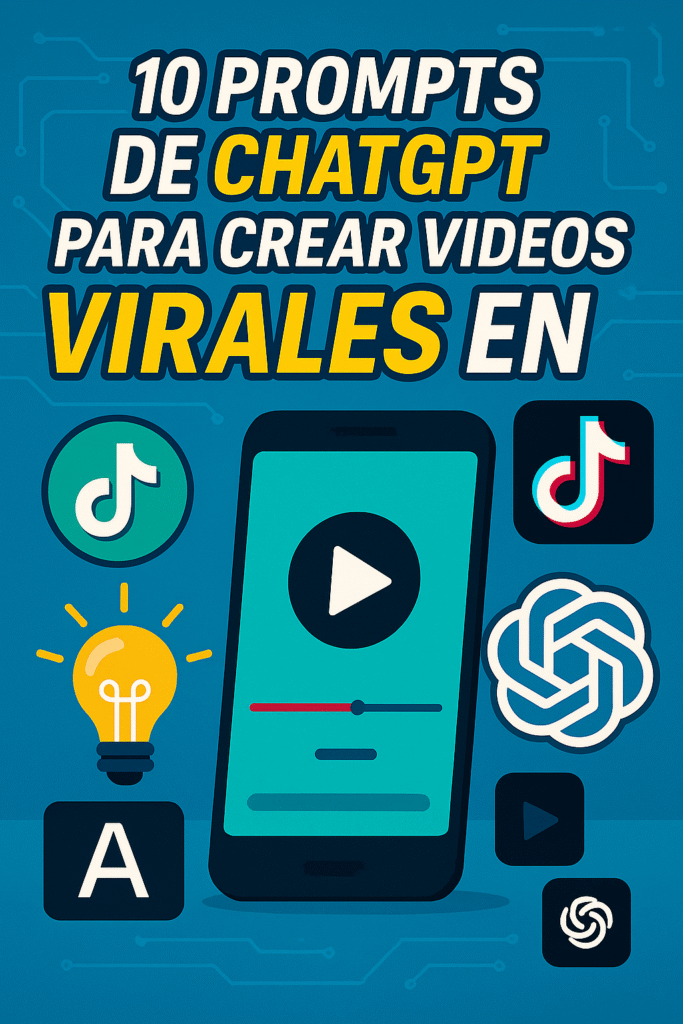 10 Prompts de ChatGPT para Crear Videos Virales en TikTok